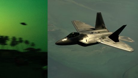 F-22 a UFO