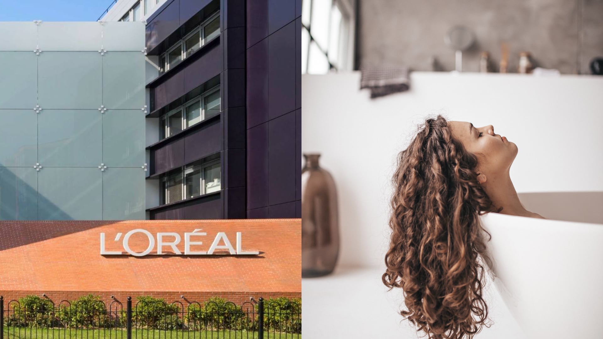 Firma L'Oréal čelí obvineniam. Žena s kučeravými vlasmi používa prípravky na vyrovnanie vlasov