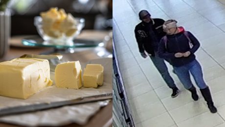 Maslo, pripravené na jedenie. Maslový fantóm v Trnave