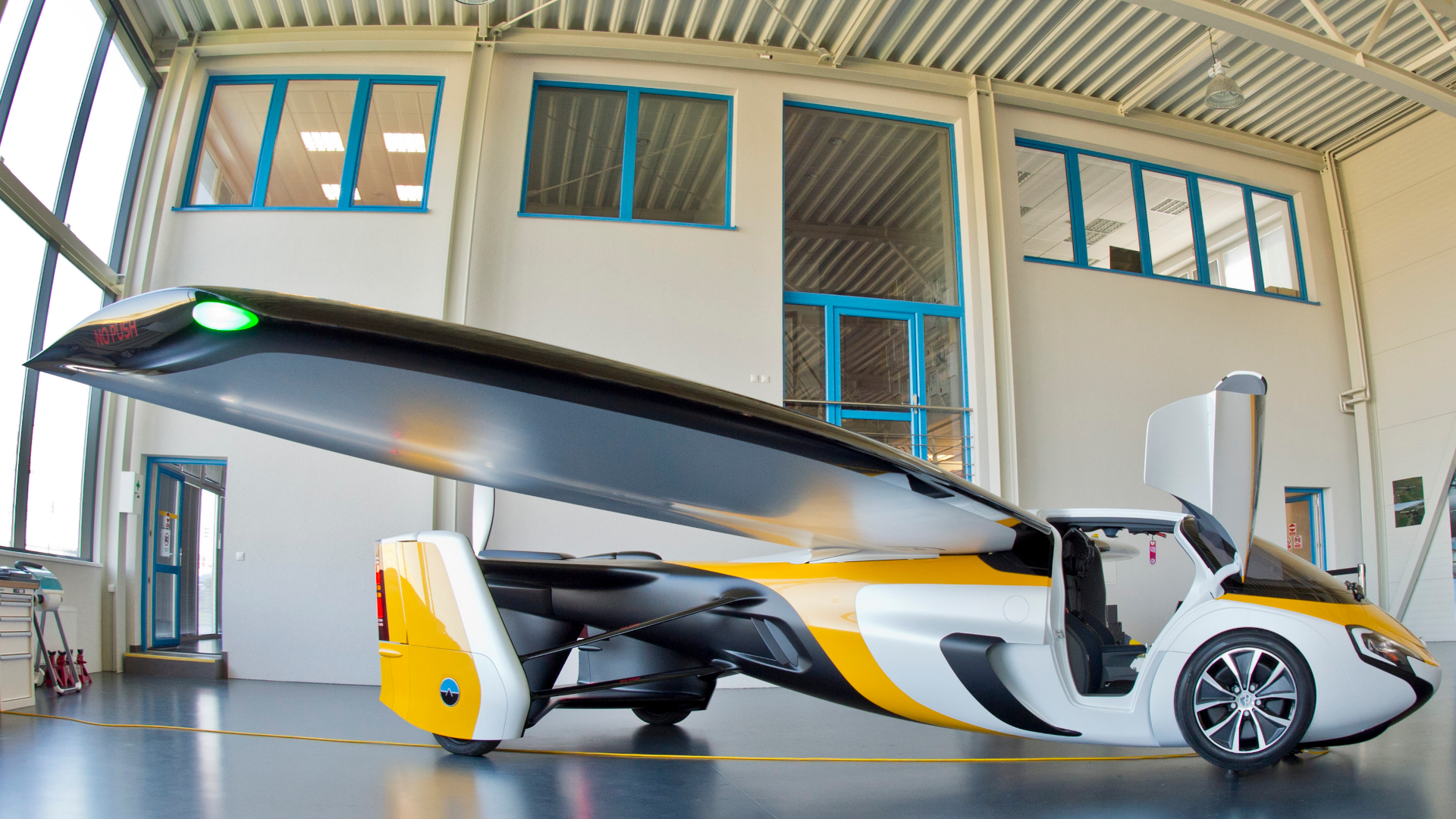 najnovší model aeromobilu