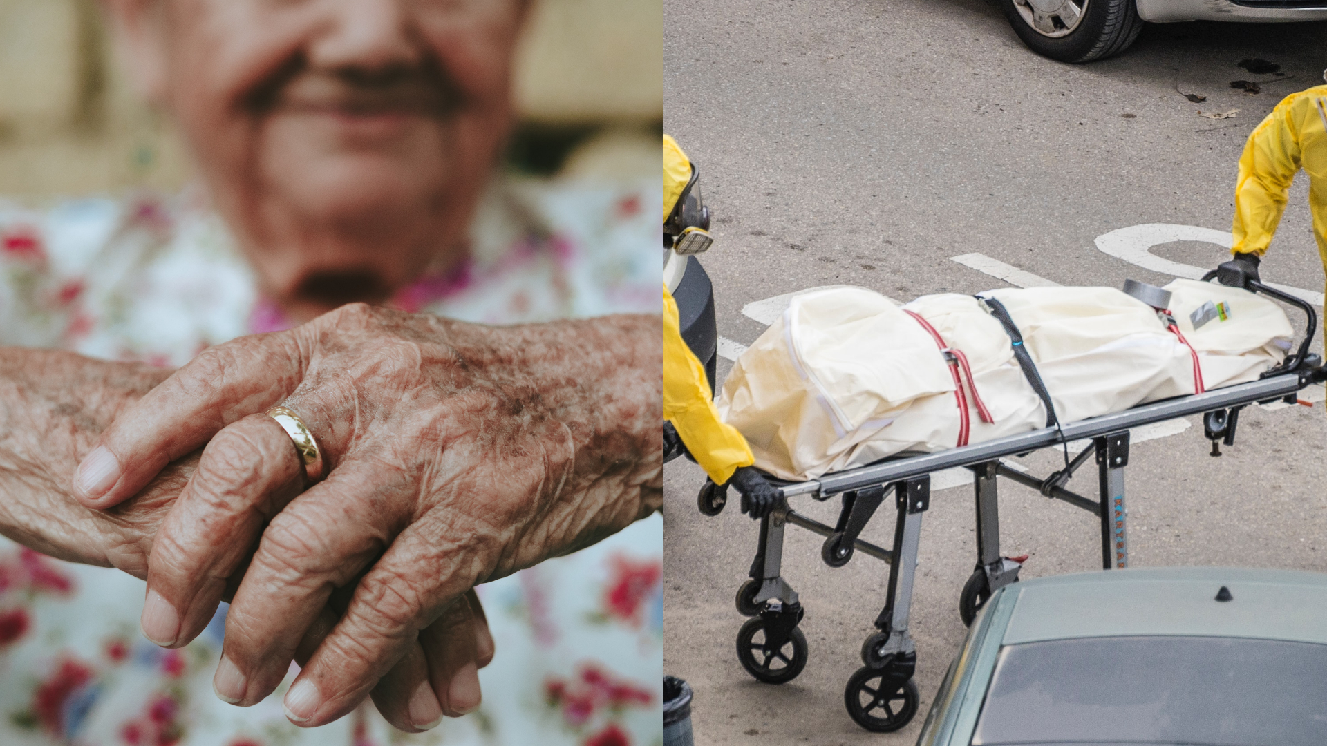 seniorka vrece na mŕtvoly