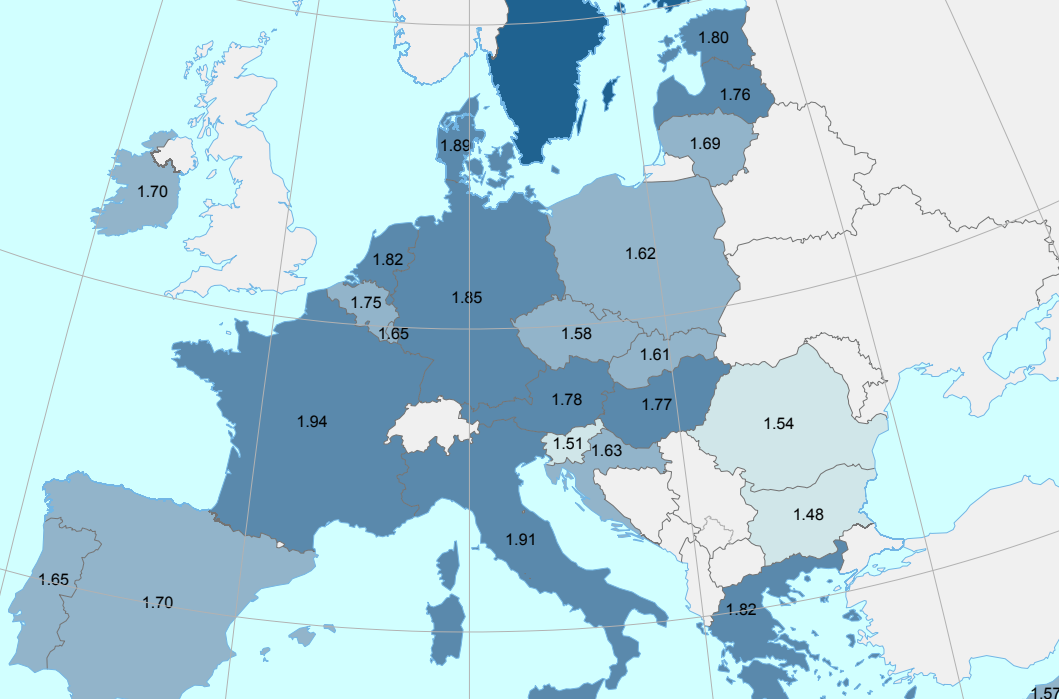 Prehľad priemerných cien motorovej nafty z 30.01.2023