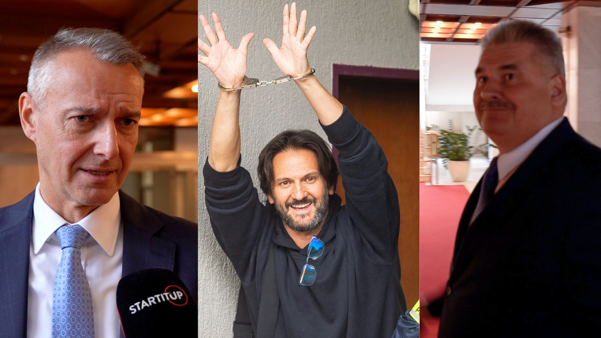 Eichard Raši, Robert Kaliňák a Ján Richter