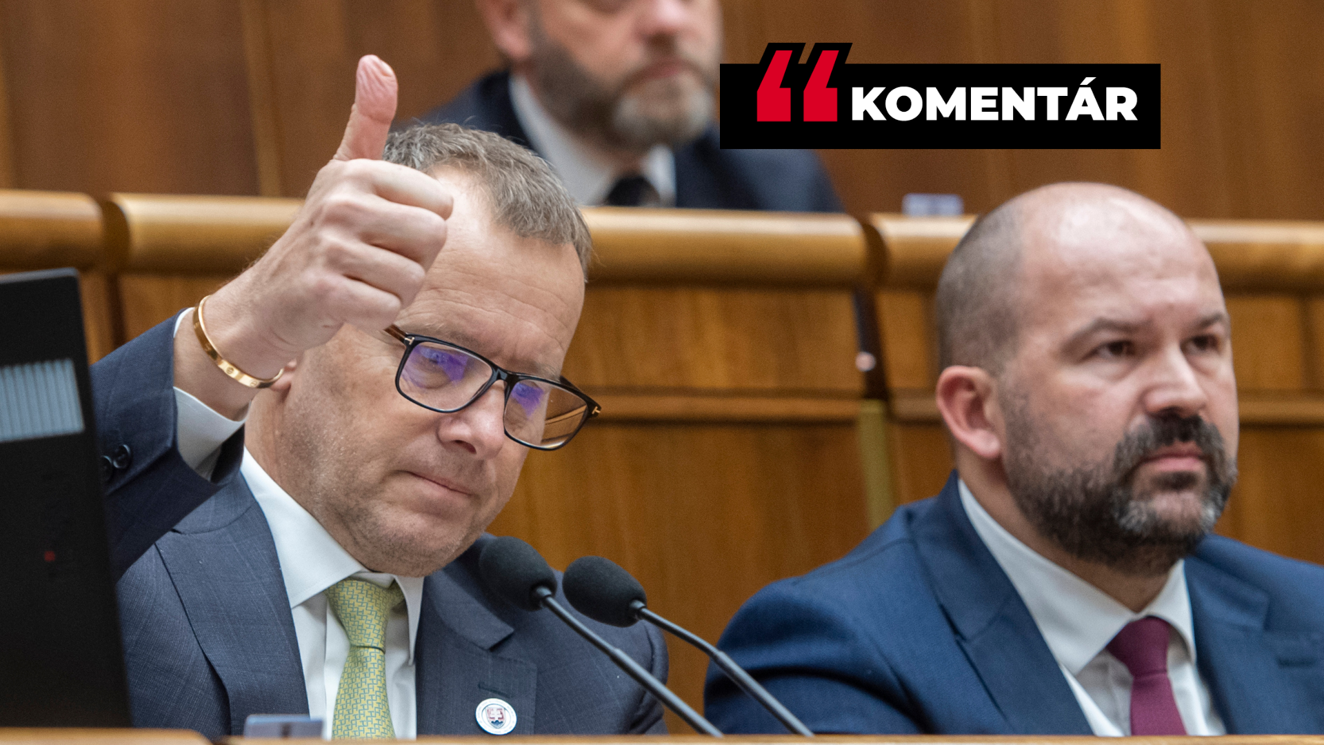 Boris Kollár gestikuluje