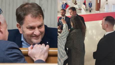 Igor Matovič a ochrankár