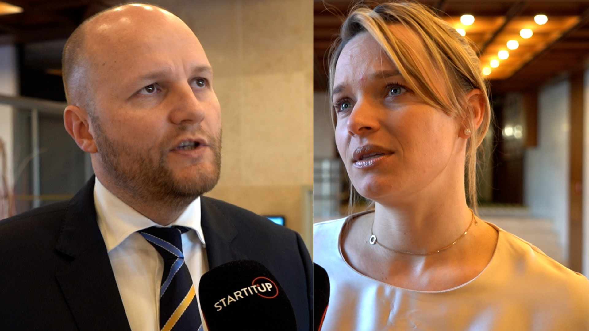 Jaroslav Naď a Romana Tabák