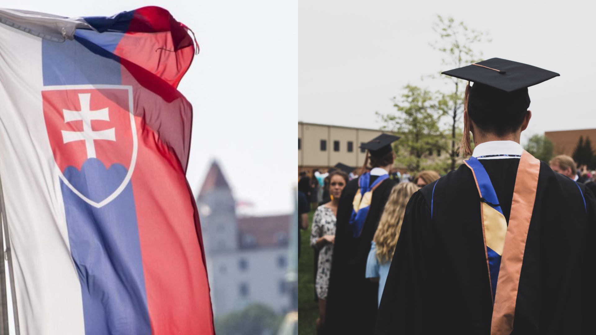 Slovenská vlajka, vzdelanie na Slovensku