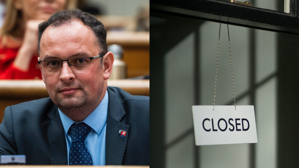 Poslanec Martin Čepček a zatvorený obchod v nedeľu