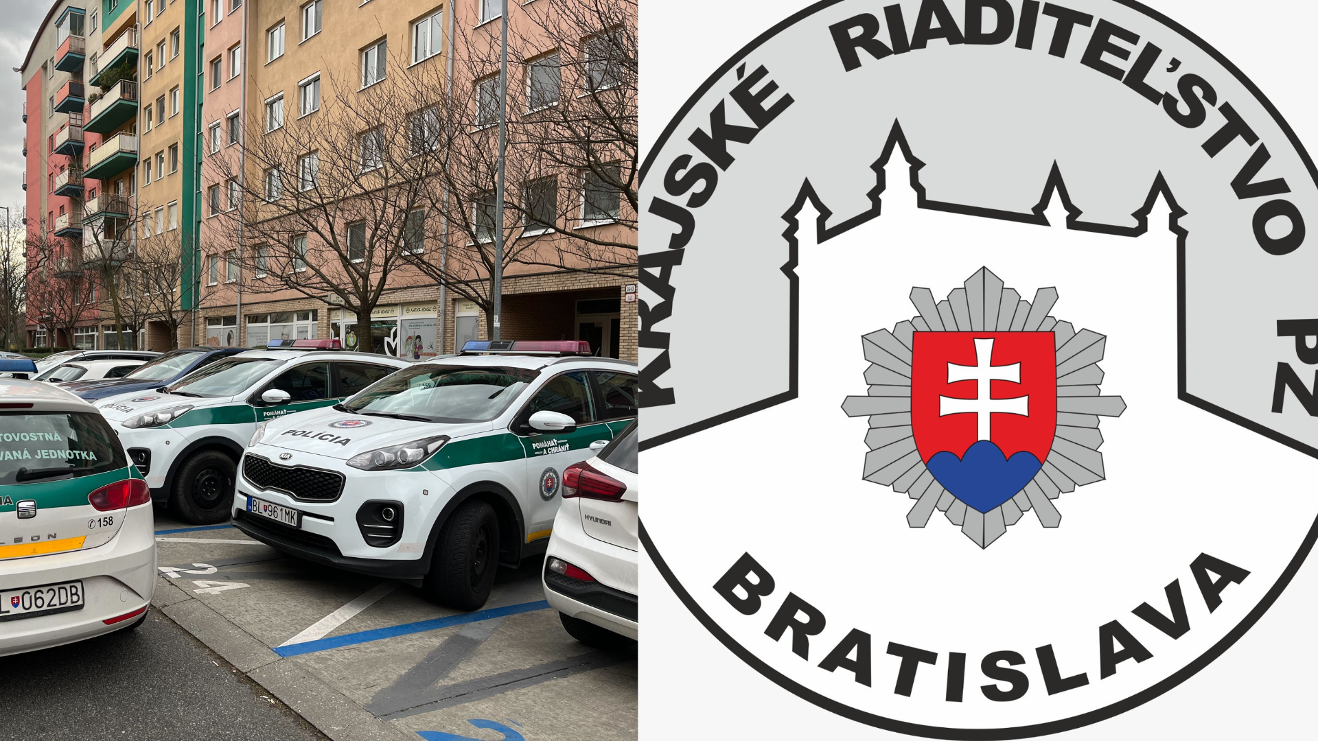 Miesto činu, Logo polície