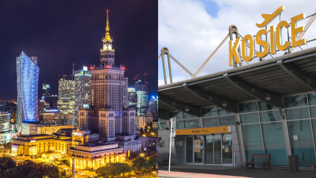 letisko košice varšava