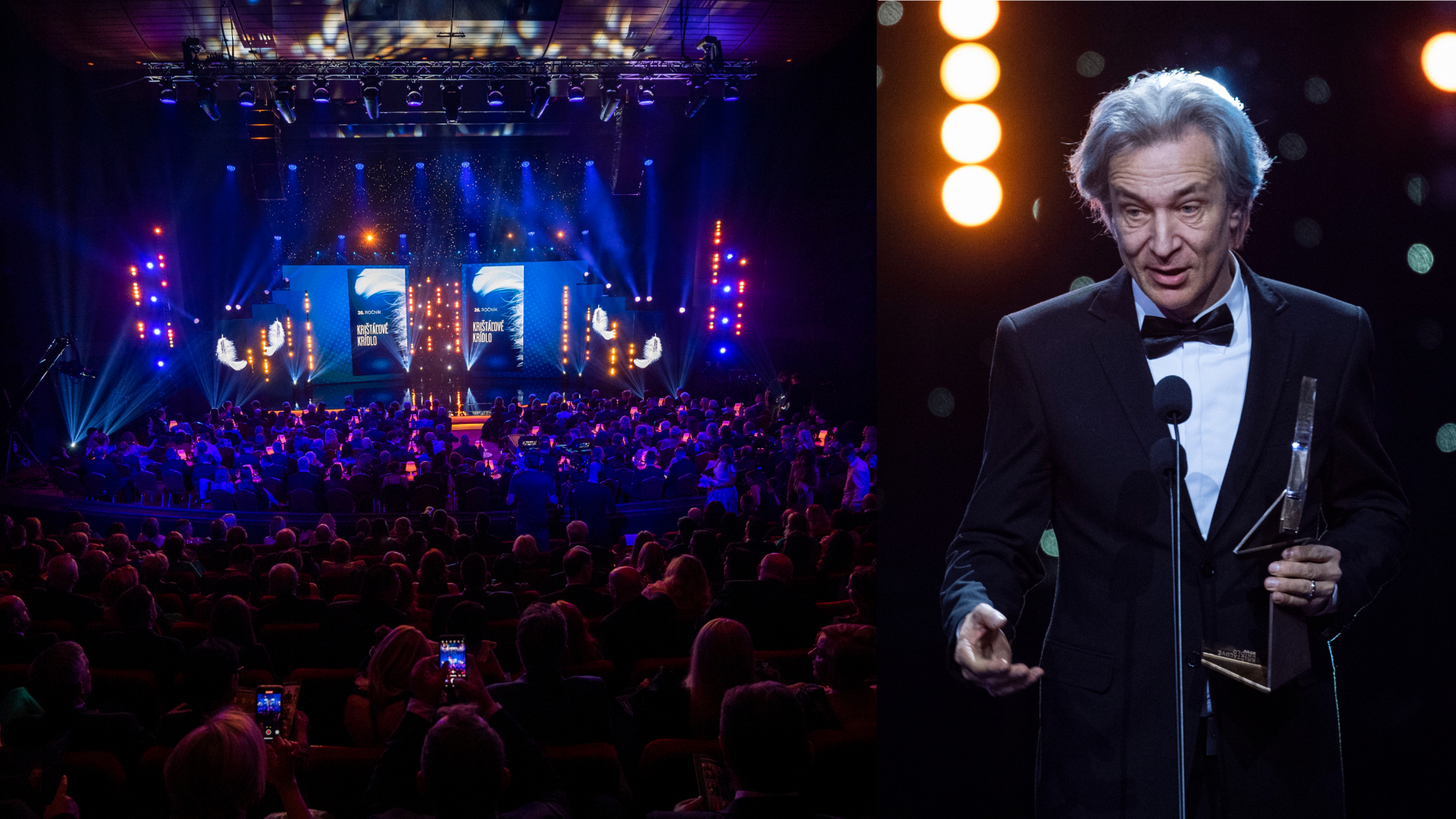 26. ročník Krištáľového krídla, ocenený v kategórii Publicistika a literatúra Milan Kolcun