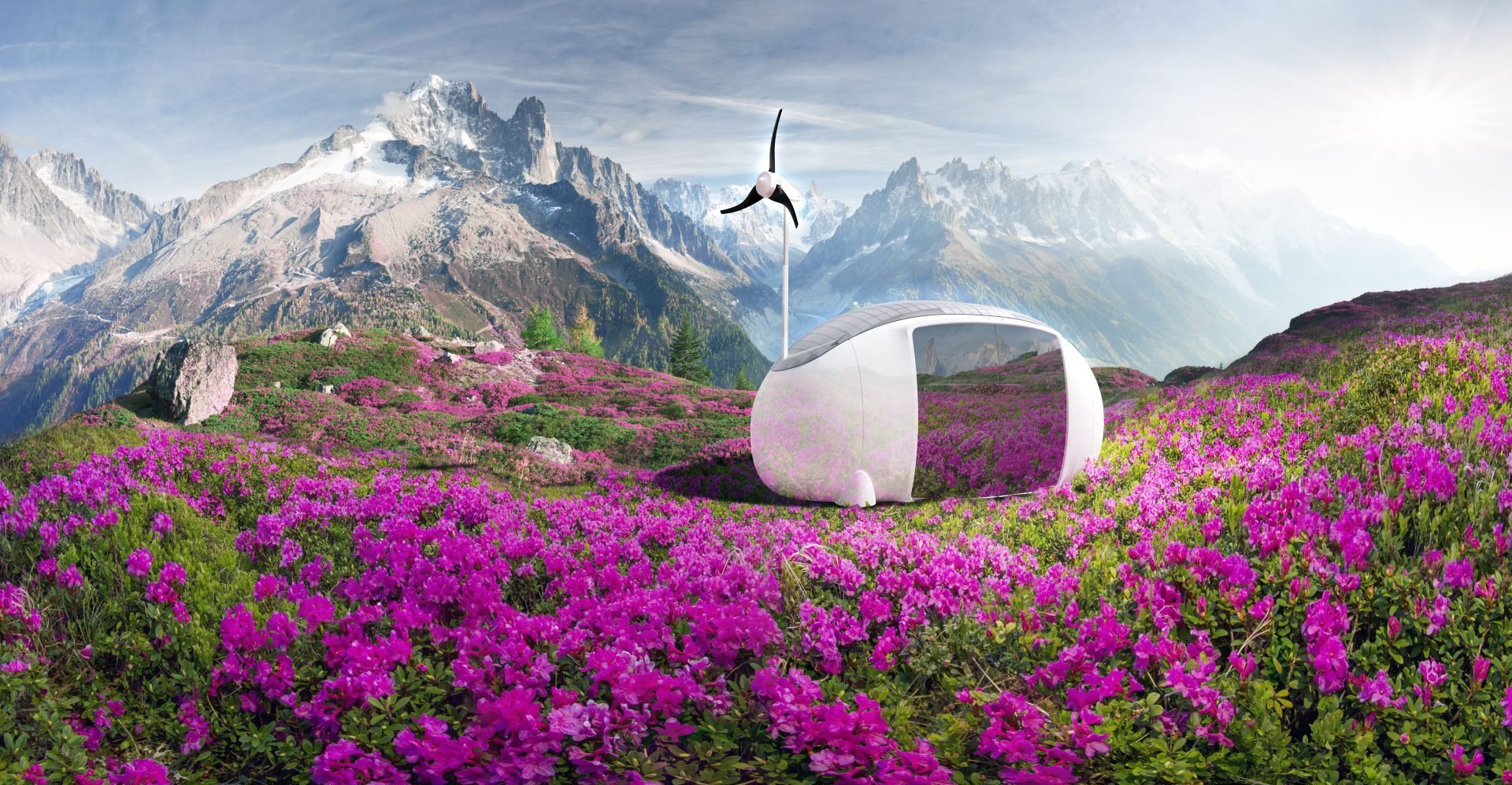 Ecocapsule vyzerá ako z budúcnosti, umiestniť sa dá naozaj kdekoľvek