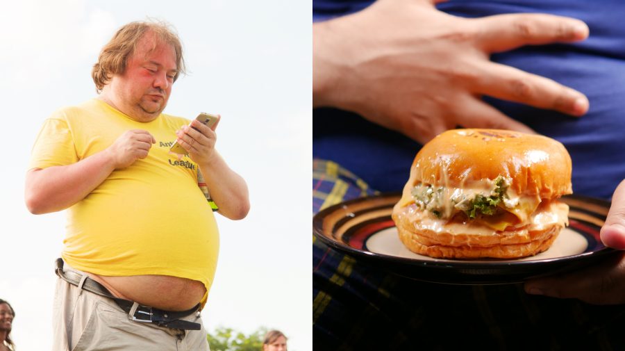 obezita jedlo