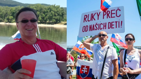 Karol Suchán, protest antivaxerov