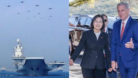 Čínska armáda obkľúčila Taiwan po návšteve prezidentky v USA