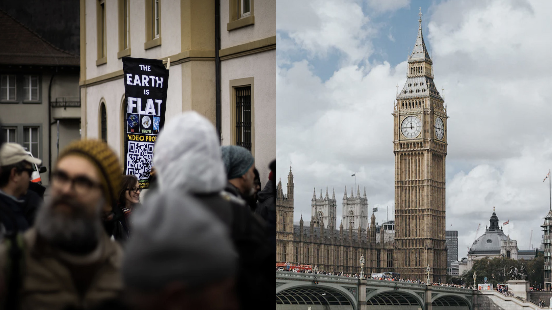 londyn, dezinformacie