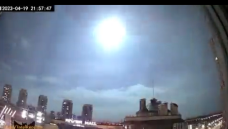 Pád meteoritu v Kyjeve