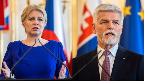 Zuzana Čaputová a Petr Pavel