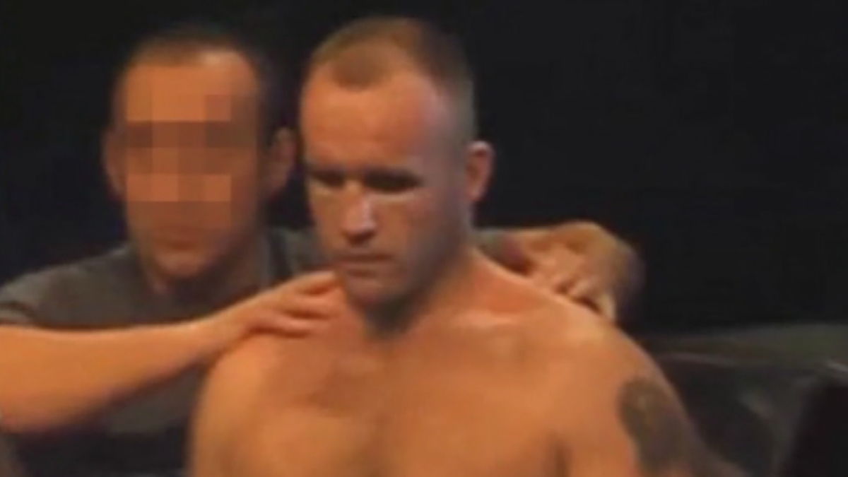 Zavraždený František Vančo v zápase UFC.