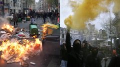 francuzsko, protesty