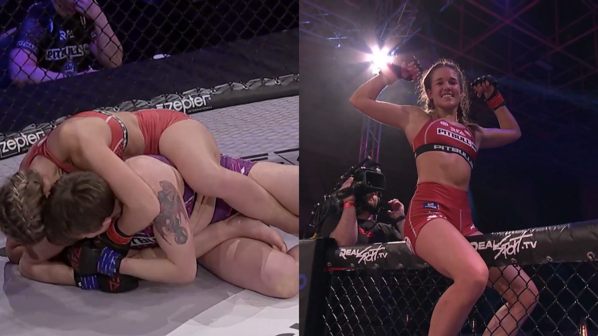 Veronika premohla 37 ročnú zápasníčku z Maďarska