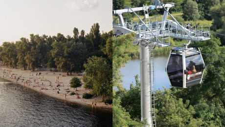 Bizarná lanovka neďaleko