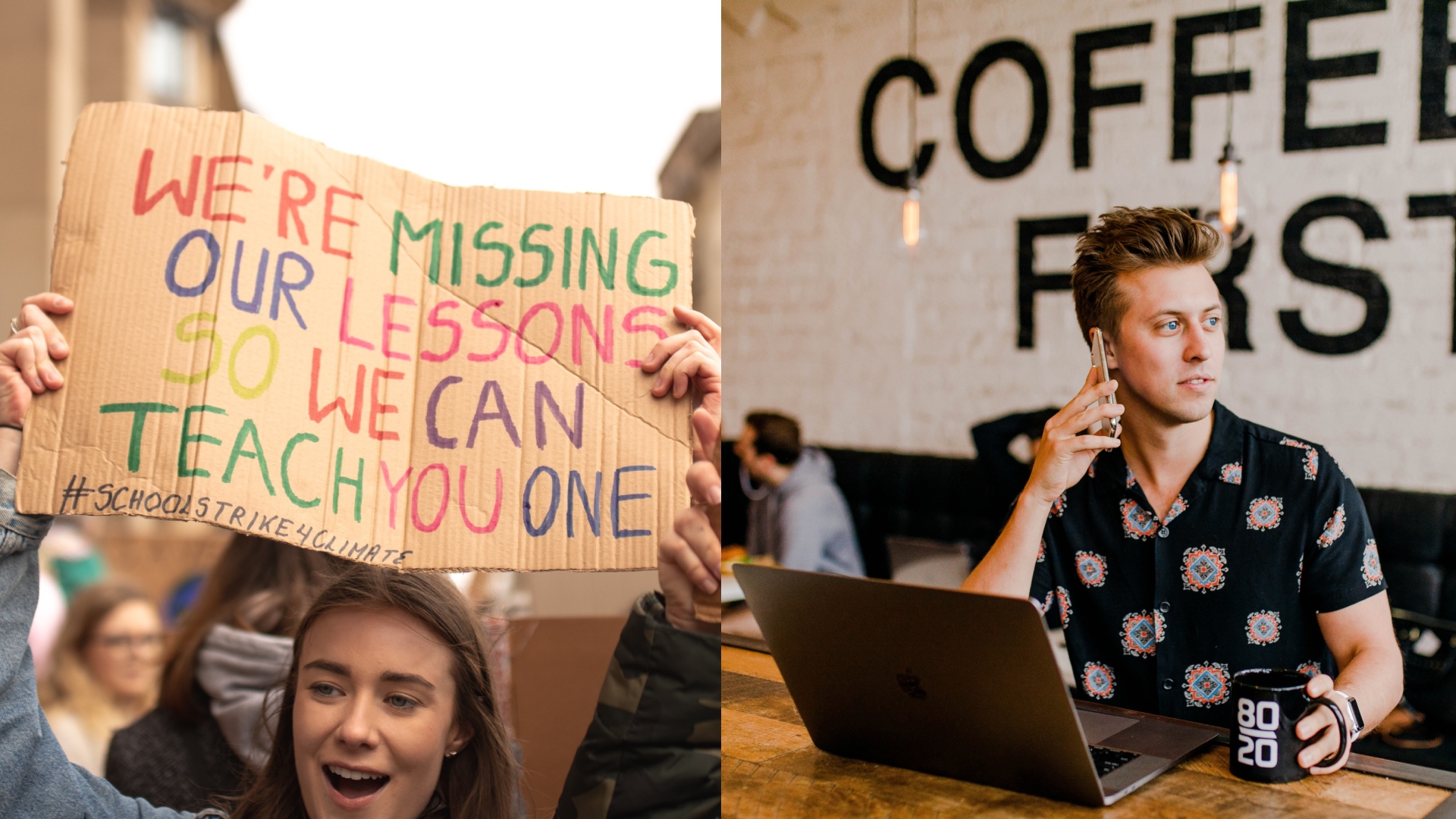 Mladí ľudia volajú po prestavbe zastaralého systému fungovania spoločnosti