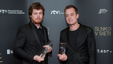 Filmový producent Jakub Viktorín a filmový režisér Michal Blaško