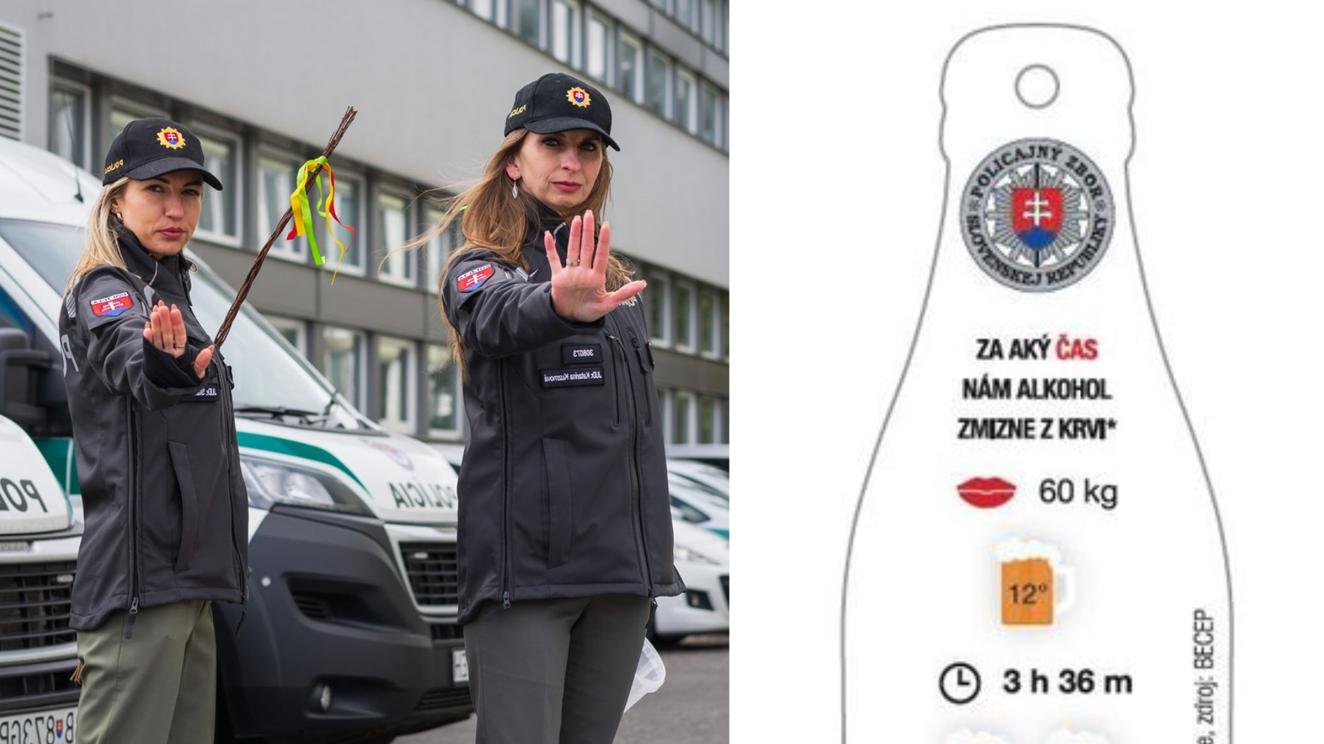 Policajtky s korbáčom a grafika