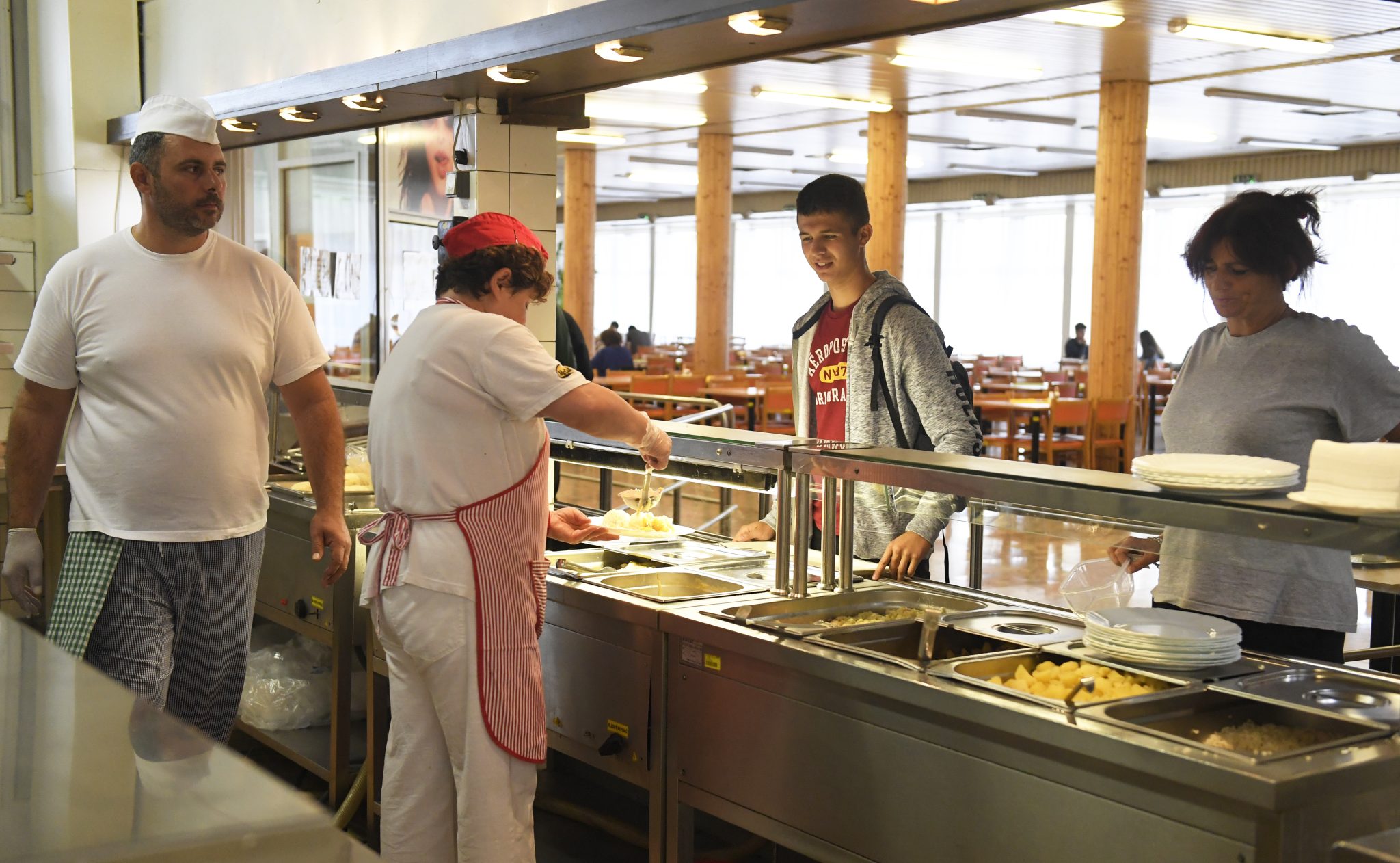 jedáleň stravné lístky jedlo