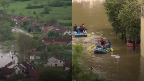 Záplavy v Chorvátsku