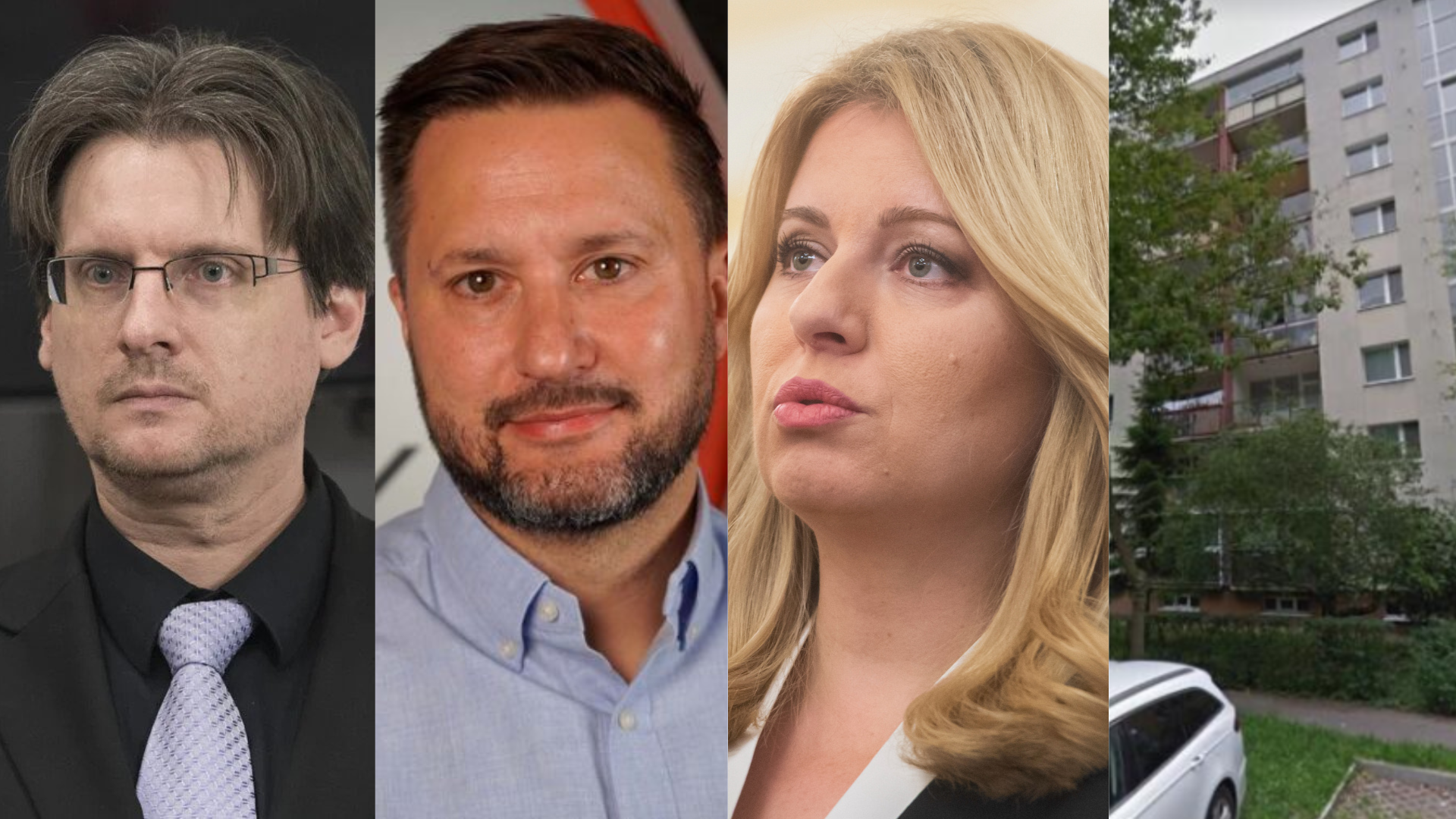 Milan Vetrák, Matúš Vallo, Zuzana Čaputová, bytovka