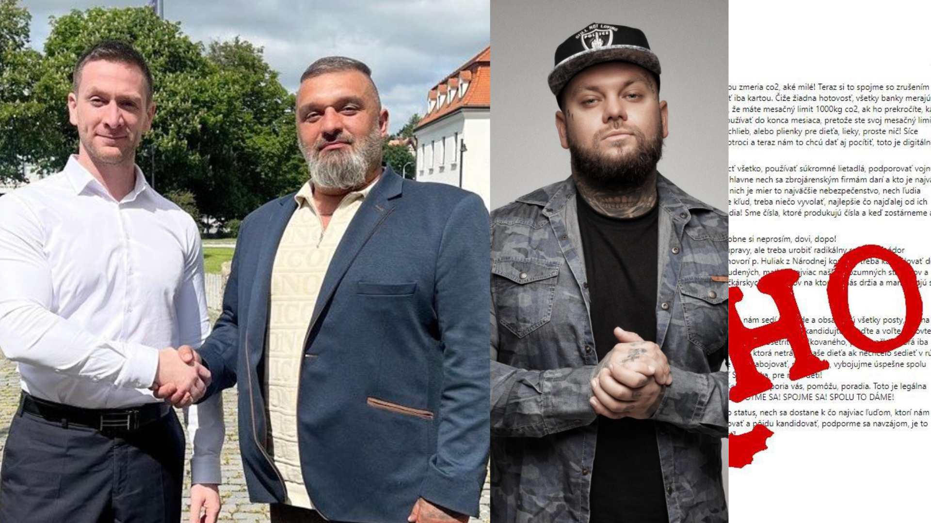 Milan Uhrík, Miroslav Čimo, screenshot