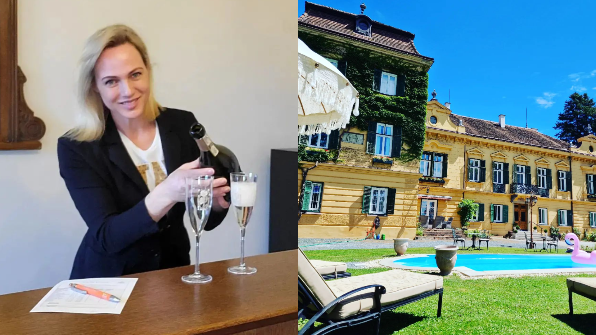 adriana poláková palais kneissl rakúsko penzión kaštieľ