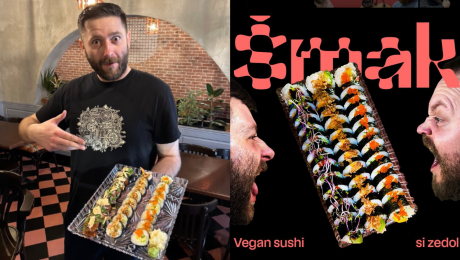 Varia vegánske sushi, myslia ekologicky a neznesú nenávisť. Podnik ŠMAK je kombináciou zábavy a dobrého jedla (ROZHOVOR)