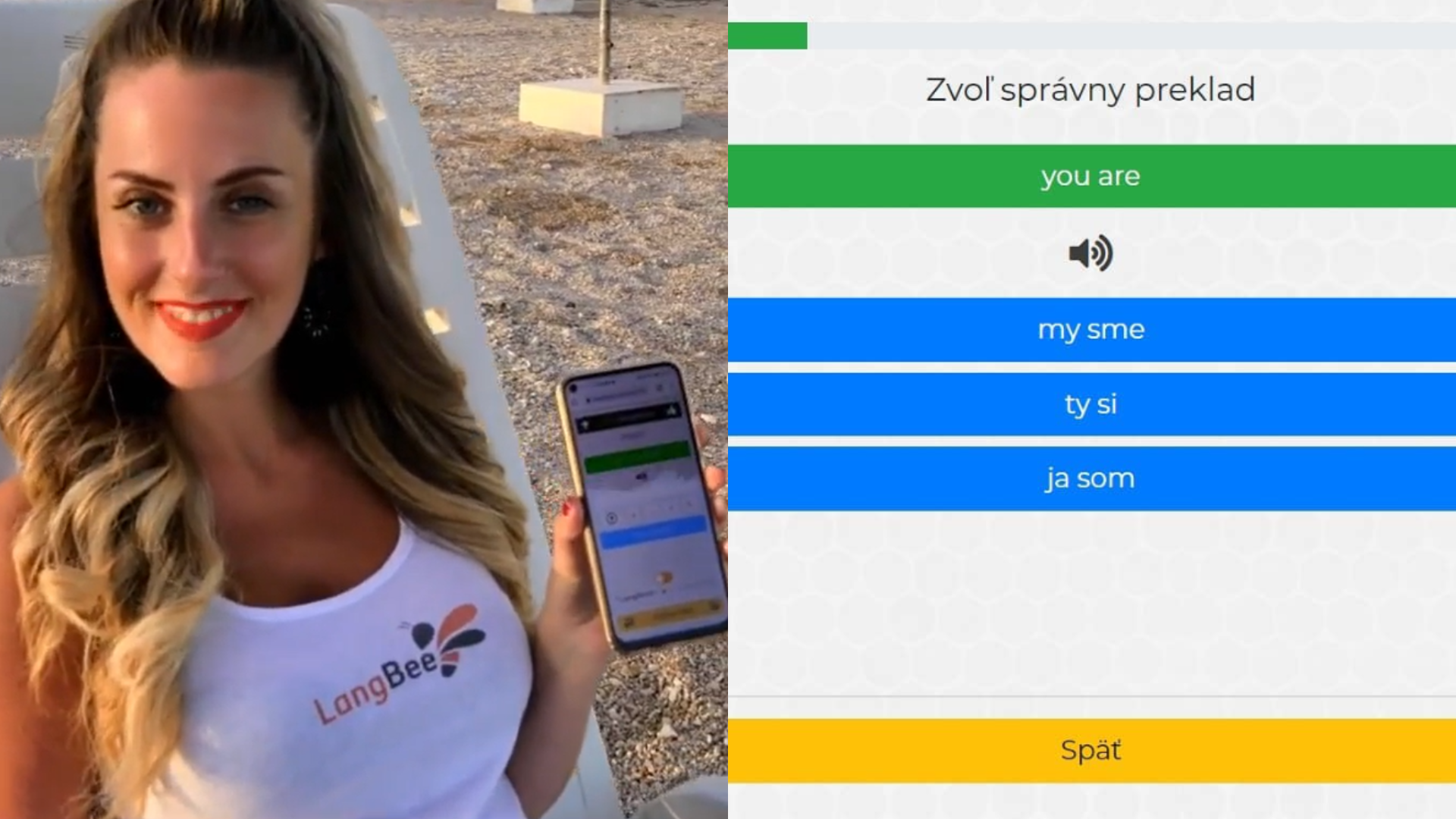 langbee cudzí jazyk angličtina nemčina wocabee