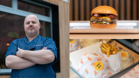 burger prevádza humenné brgr gourmet bistro