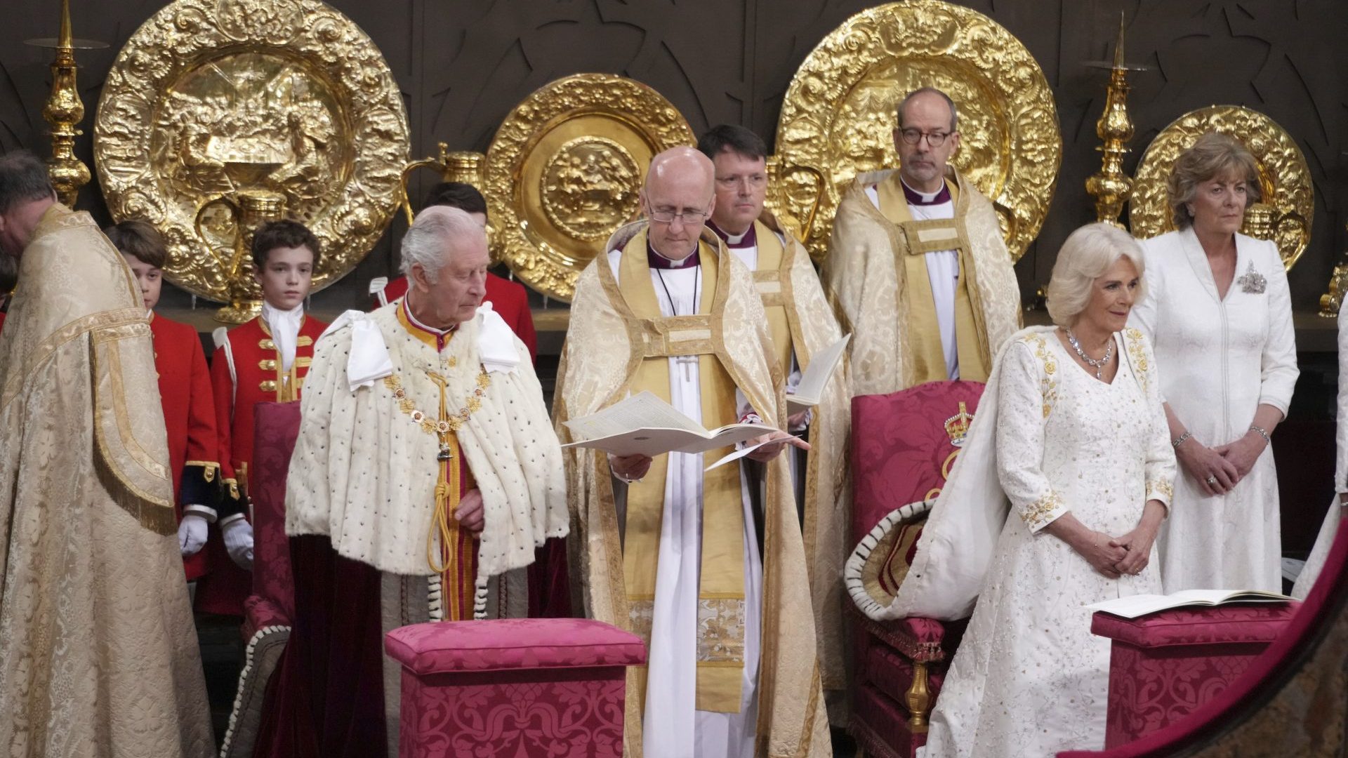 Britský kráľ Karol III. a jeho manželka Kamila