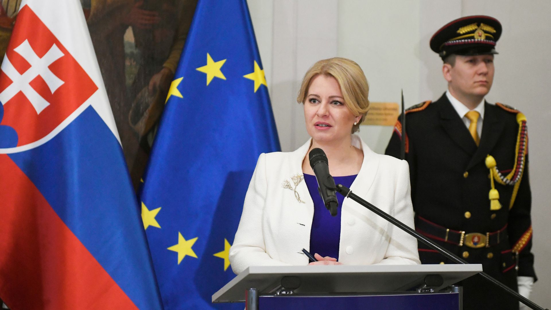 Prezidentka SR Zuzana Čaputová