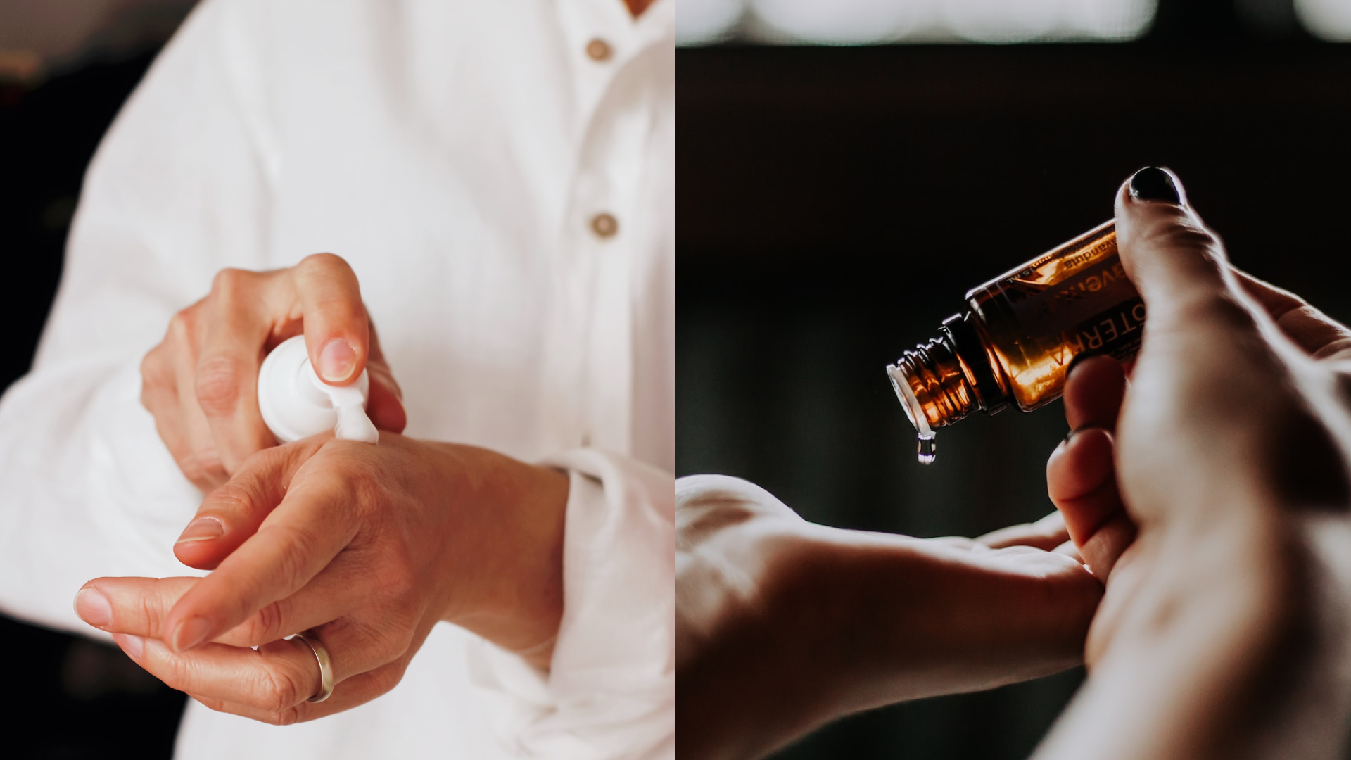 Krém na ruky a olej