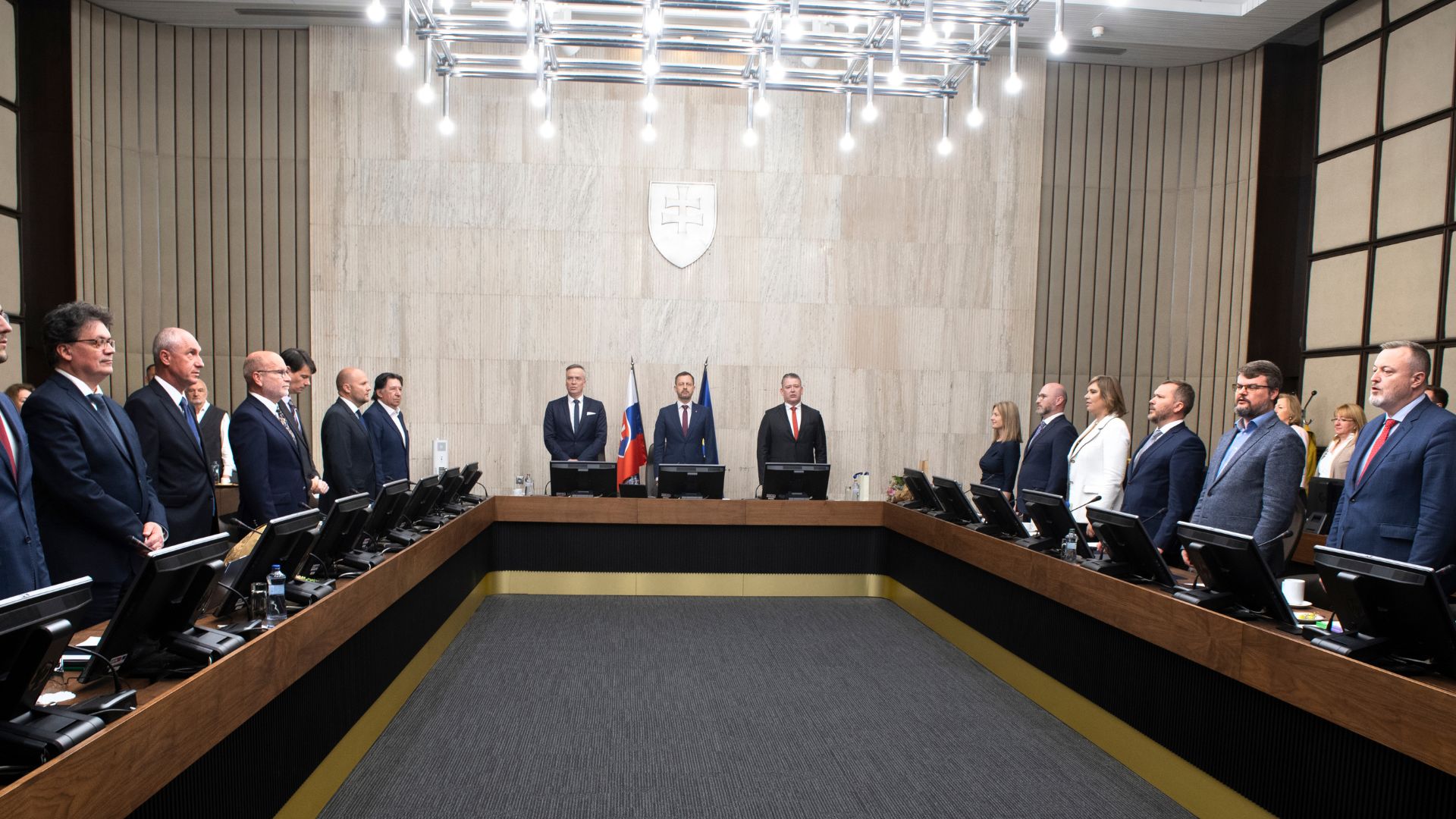 Rokovanie Hegerovej vlády