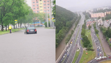 Banska Bystrica pod vodou