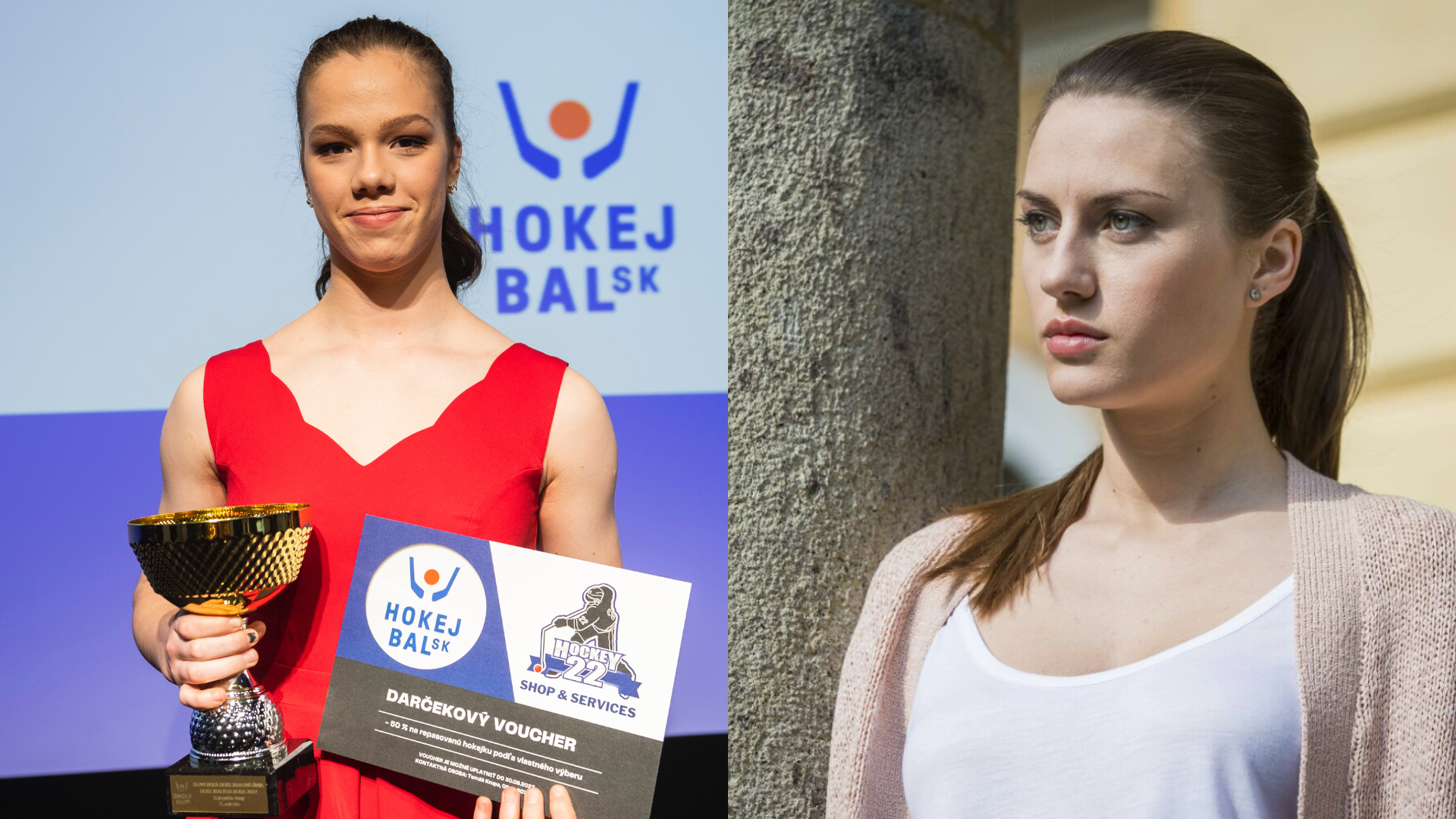 Nela Lopušanová a Natália Germáni