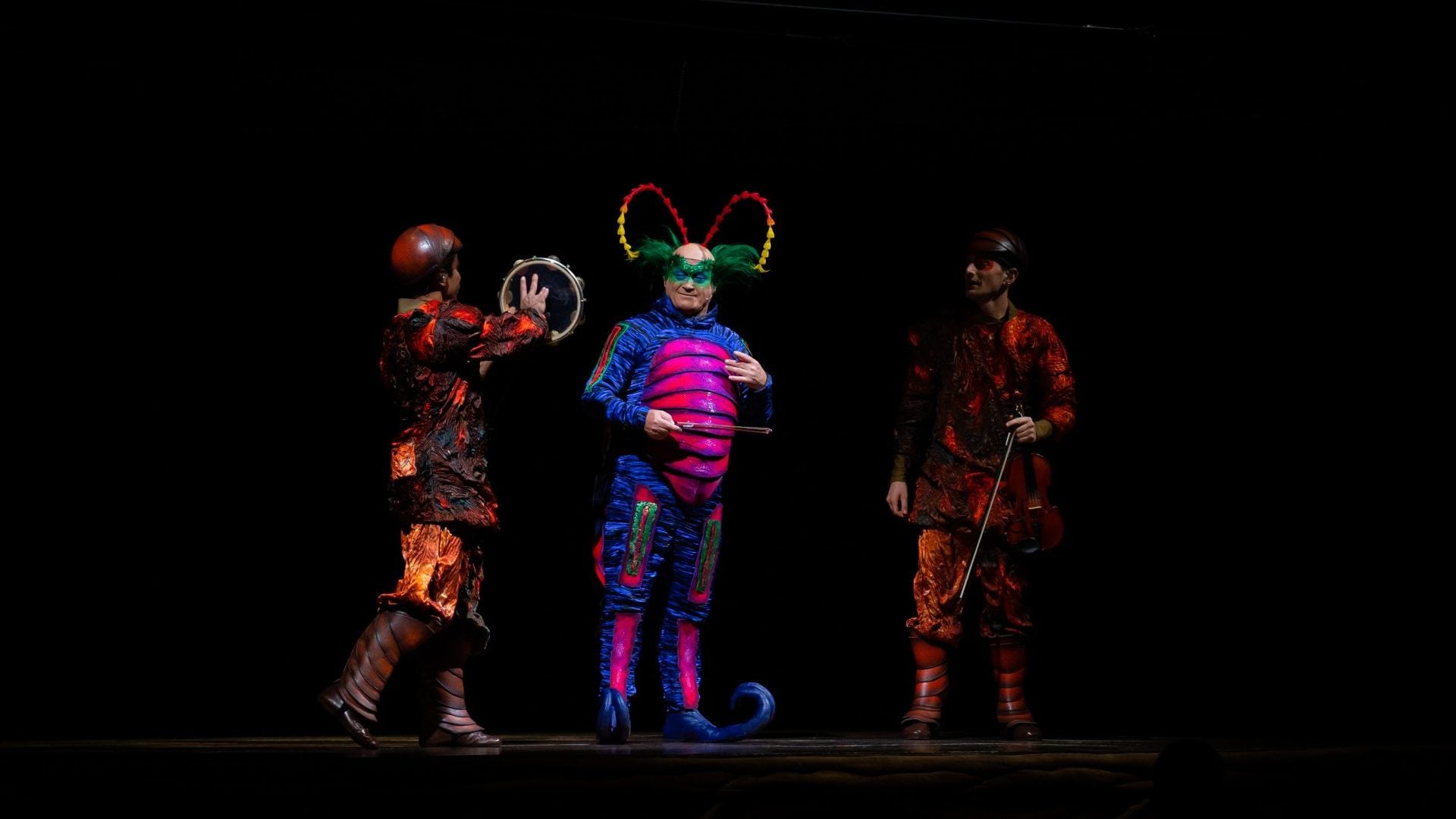 Artisti Cirque du Soleil na scéne