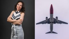 Éva Kerényi a lietadlo