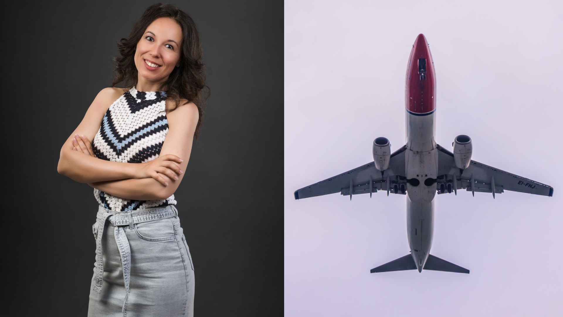 Éva Kerényi a lietadlo