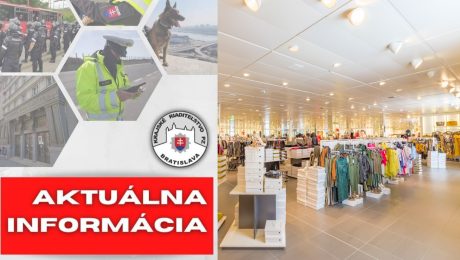Obchodné centrum v Bratislave bolo evakuované
