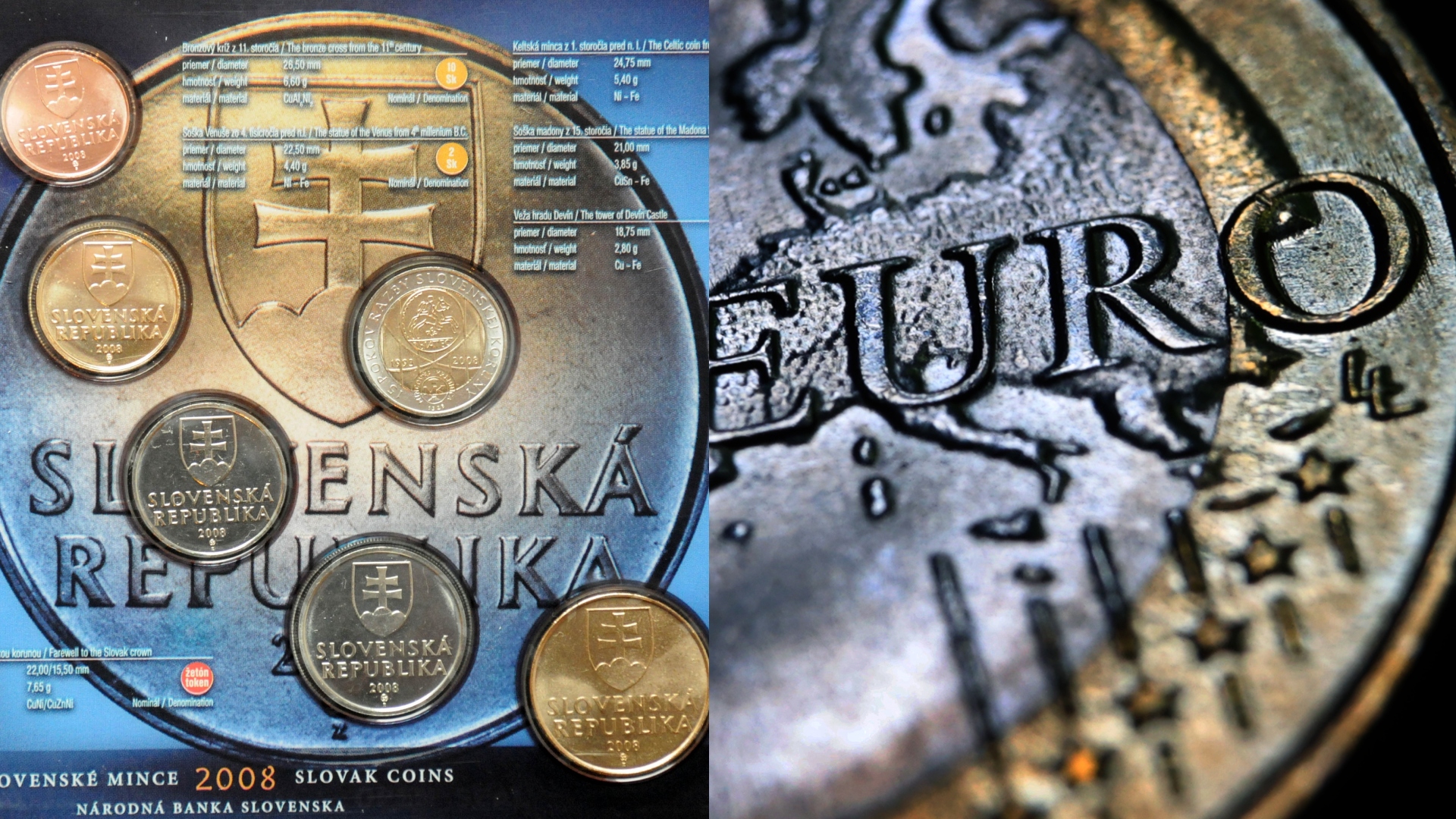 Slovenské koruny časom nahradilo euro