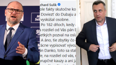 Richard Sulík a Andrej Danko a statusy