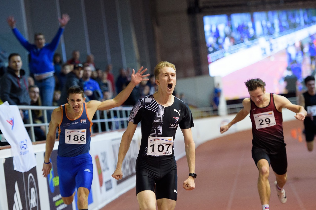 víťazstva na MSR v hale mužov v osobnom rekorde, foto Pavol Uhrín